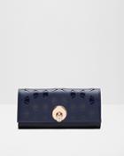 Ted Baker Cut-work Bow Leather Matinee Wallet