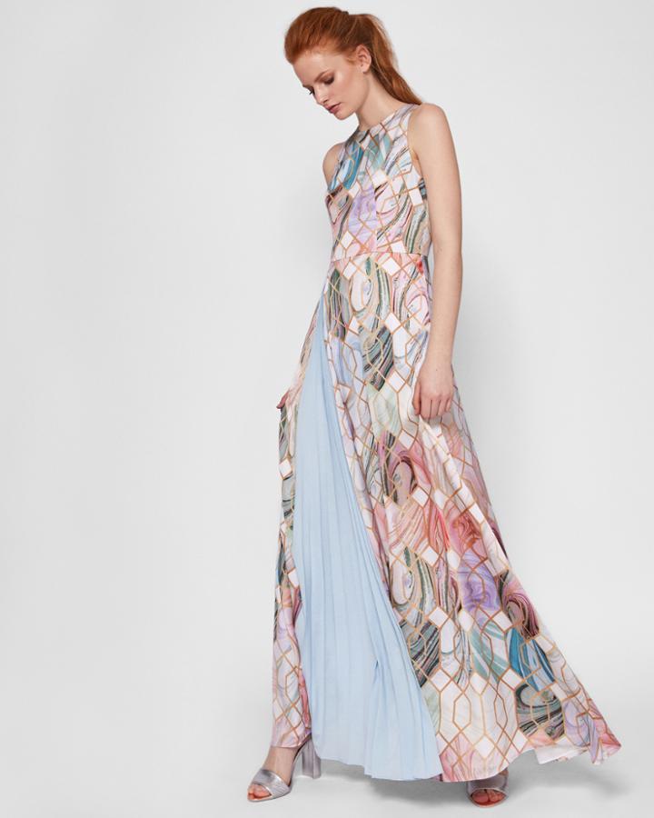 Ted Baker Sea Of Clouds Maxi Dress