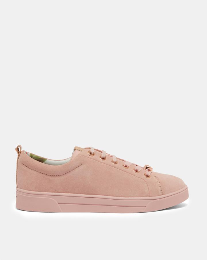 Ted Baker Lace Up Suede Tennis  Sneakers