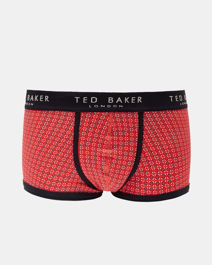 Ted Baker Printed Cotton Boxer Shorts