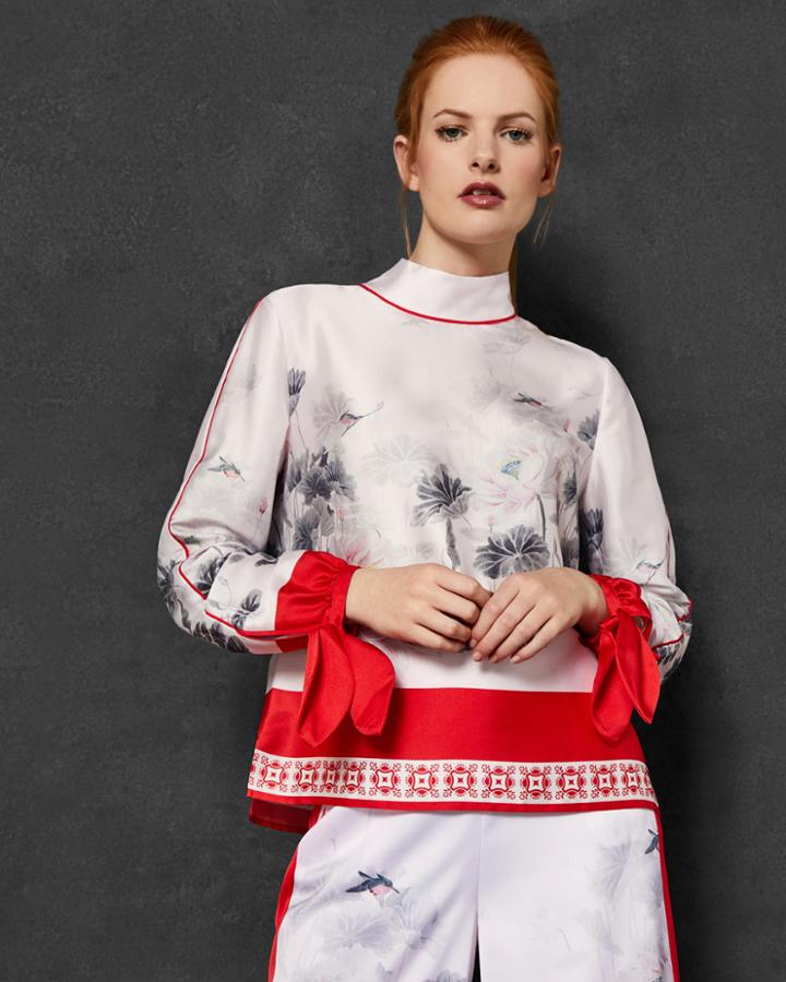 Ted Baker Lake Of Dreams Long Sleeved Top