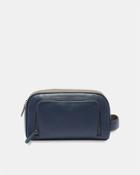Ted Baker Leather Color-block Wash Bag