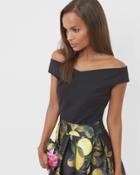 Ted Baker Cropped Bardot Top