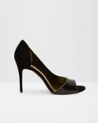 Ted Baker Cut Out Leather Peep Shoe Shoes