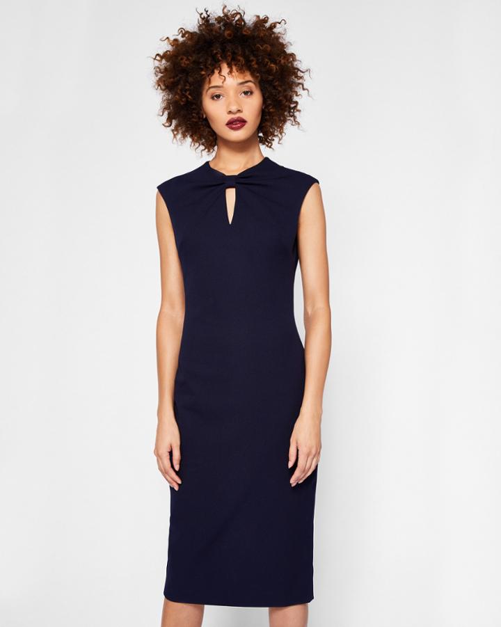 Ted Baker Bow Neck Bodycon Dress