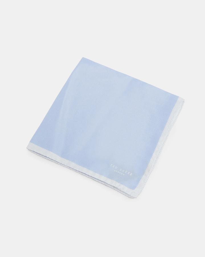 Ted Baker Plain Silk Pocket Square