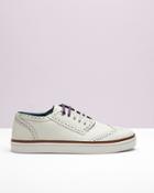 Ted Baker Brogue Detail Leather Trainers