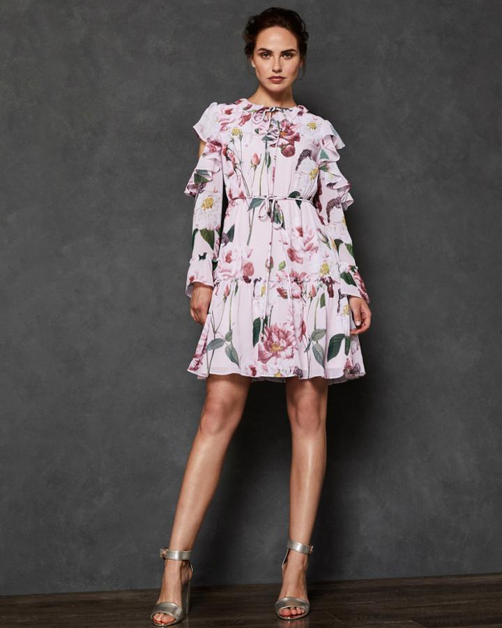 Ted Baker Iguazu Ruffle Detail Dress