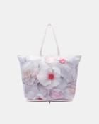 Ted Baker Chelsea Foldaway Shopper Bag Light Gray
