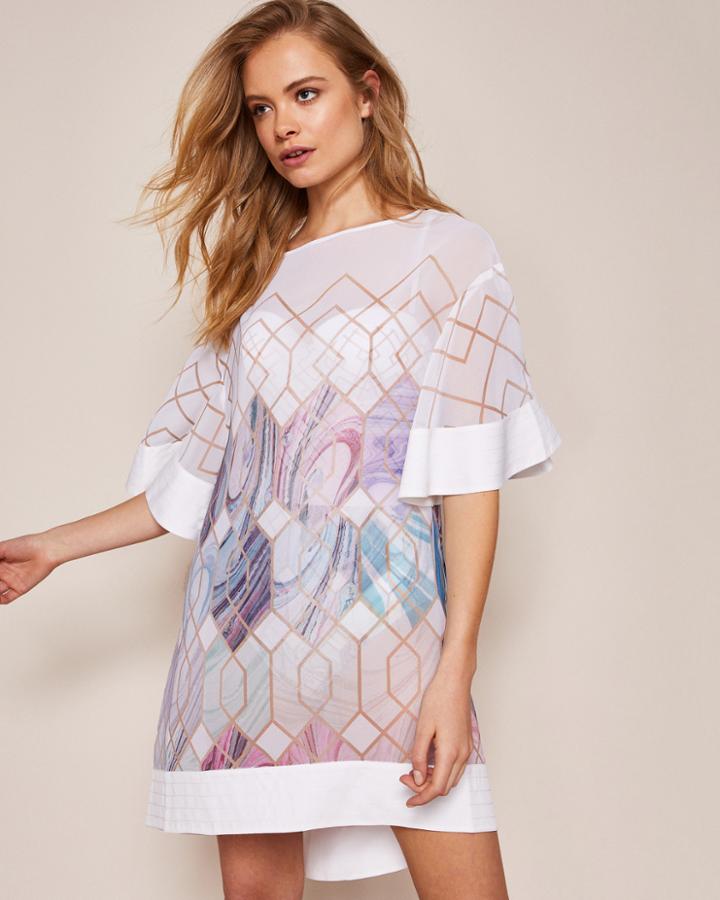 Ted Baker Sea Of Clouds Cover-up