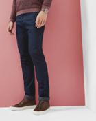 Ted Baker Straight Fit Rinse Wash Jeans Rinse Denim