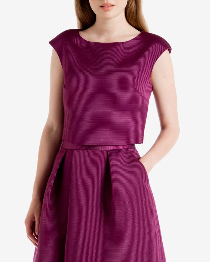 Ted Baker Ribbed Crop Top