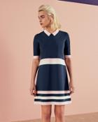 Ted Baker Colour-block Knitted Dress
