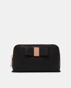 Ted Baker Leather Bow Mini Cosmetic Bag