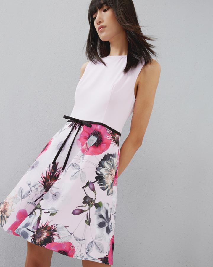 Ted Baker Neon Poppy Dress