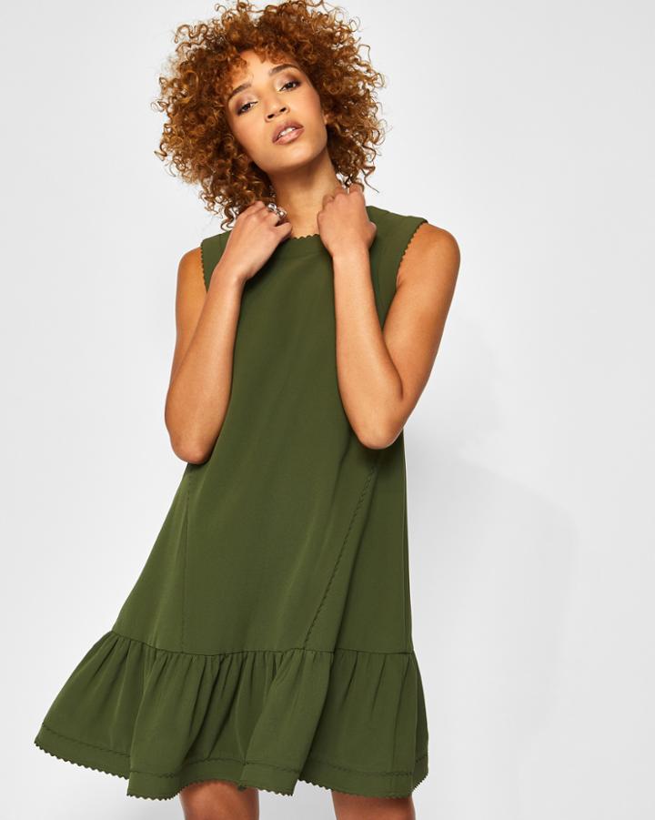 Ted Baker Ruffle Hem Shift Dress