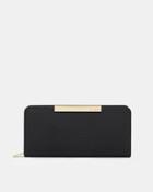 Ted Baker Bar Detail Leather Matinee Wallet