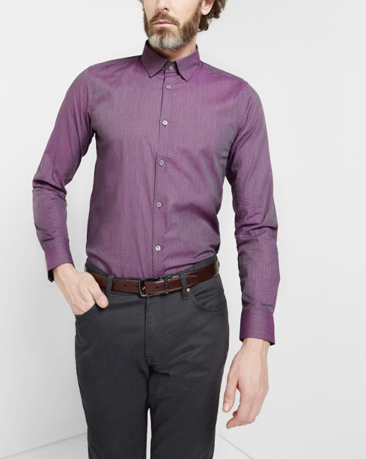 Ted Baker Pindot Dobby Shirt