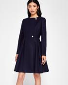 Ted Baker Long Pleated Coat