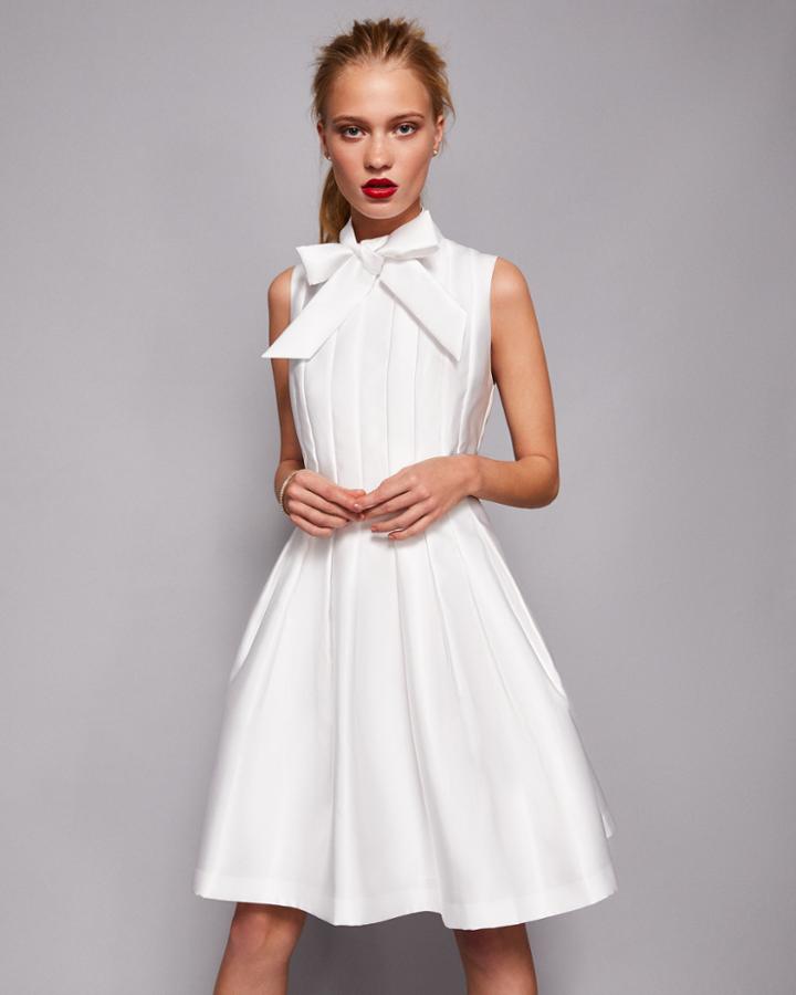 Ted Baker Bow Tie Neck Dress
