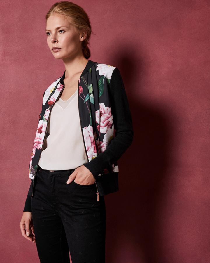 Ted Baker Iguazu Pleated Front Jacket