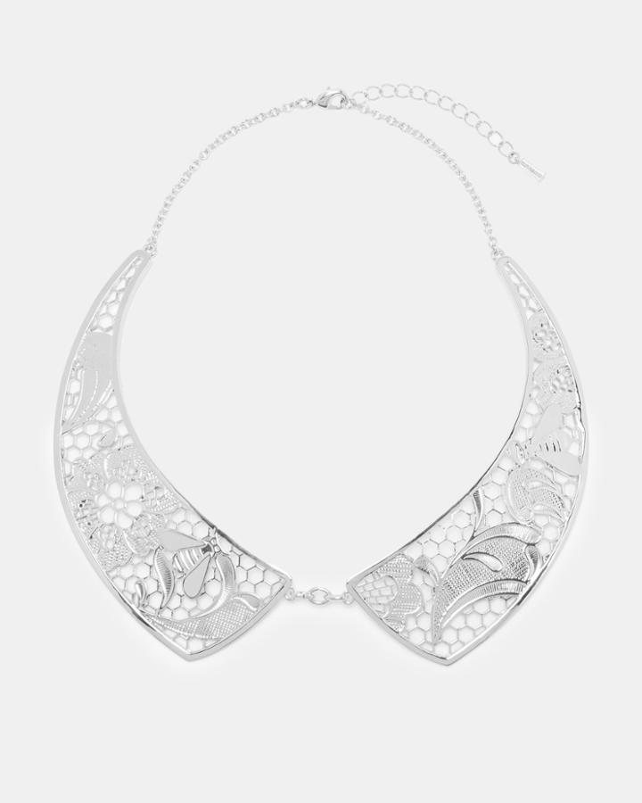Ted Baker Bumble Bee Lace Collar Necklace