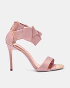 Ted Baker Knotted Bow Satin Sandals