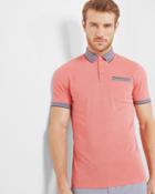 Ted Baker Oxford Flat Knit Polo Shirt
