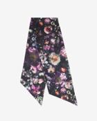 Ted Baker Shadow Floral Skinny Scarf Mid