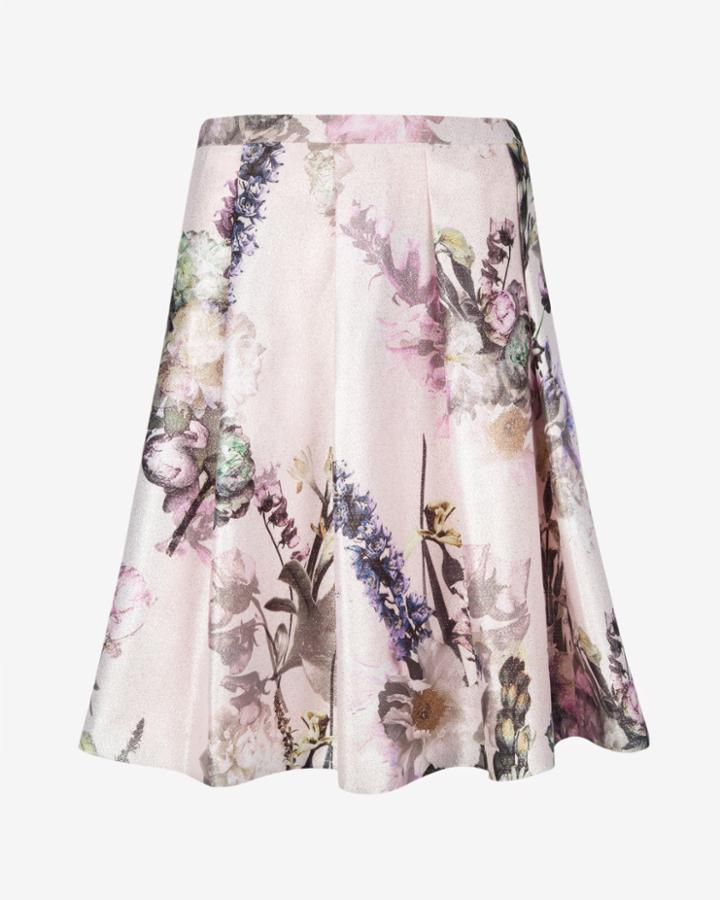 Ted Baker Torchlit Floral Print Full Skirt