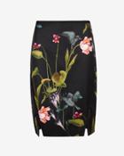 Ted Baker Oriental Floral Pencil Skirt