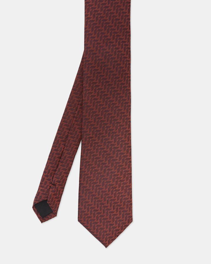 Ted Baker Geo Print Silk Tie