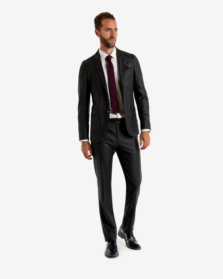 Ted Baker Deconstructed Flannel Suit Jacket