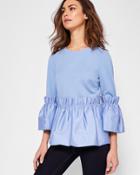 Ted Baker Gathered Pleat Detail Top