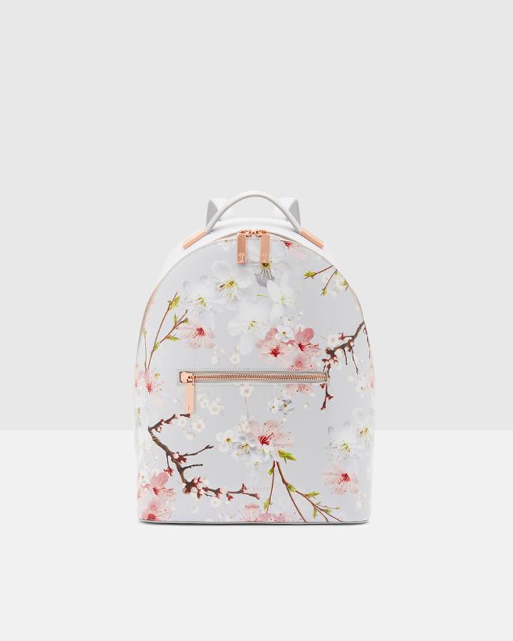 Ted Baker Oriental Blossom Leather Backpack