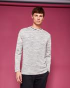 Ted Baker Rib Detail Linen-blend Sweater