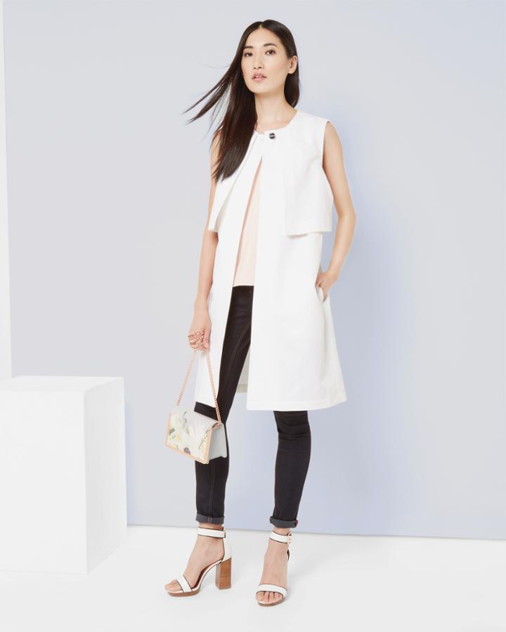 Ted Baker Layered Sleeveless Jacket