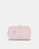 Ted Baker French Bulldog Mini Leather Cosmetic Bag