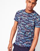 Ted Baker Fish Printed Cotton T-shirt