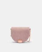 Ted Baker Mini Suede Moon Shaped Bag