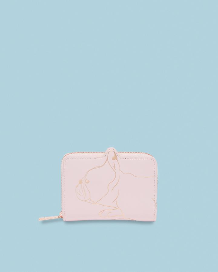 Ted Baker French Bulldog Small Leather Wallet