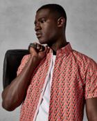 Ted Baker Pineapple Print Cotton Shirt