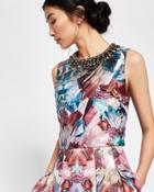 Ted Baker Mirrored Minerals Crop Top Mid