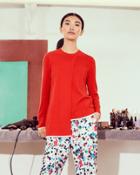 Ted Baker Crossover Organic Cotton-blend Sweater