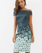 Ted Baker Kaleidoscopic Swallow Bardot Dress