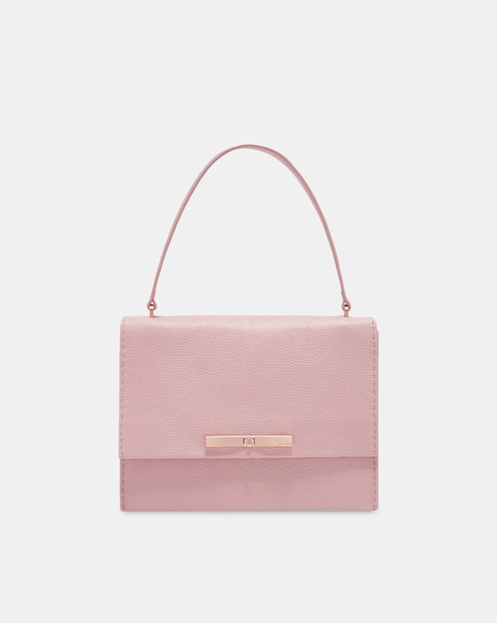 Ted Baker Concertina Leather Shoulder Bag