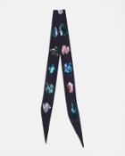 Ted Baker Mirrored Minerals Skinny Scarf Mid