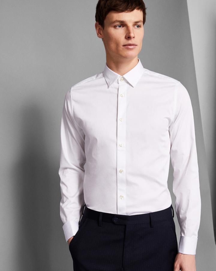 Ted Baker Phormal Stretch Satin Shirt