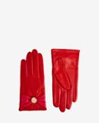 Ted Baker Button Bow Detail Gloves