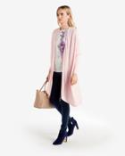 Ted Baker Longline Wrap Cardigan Shell